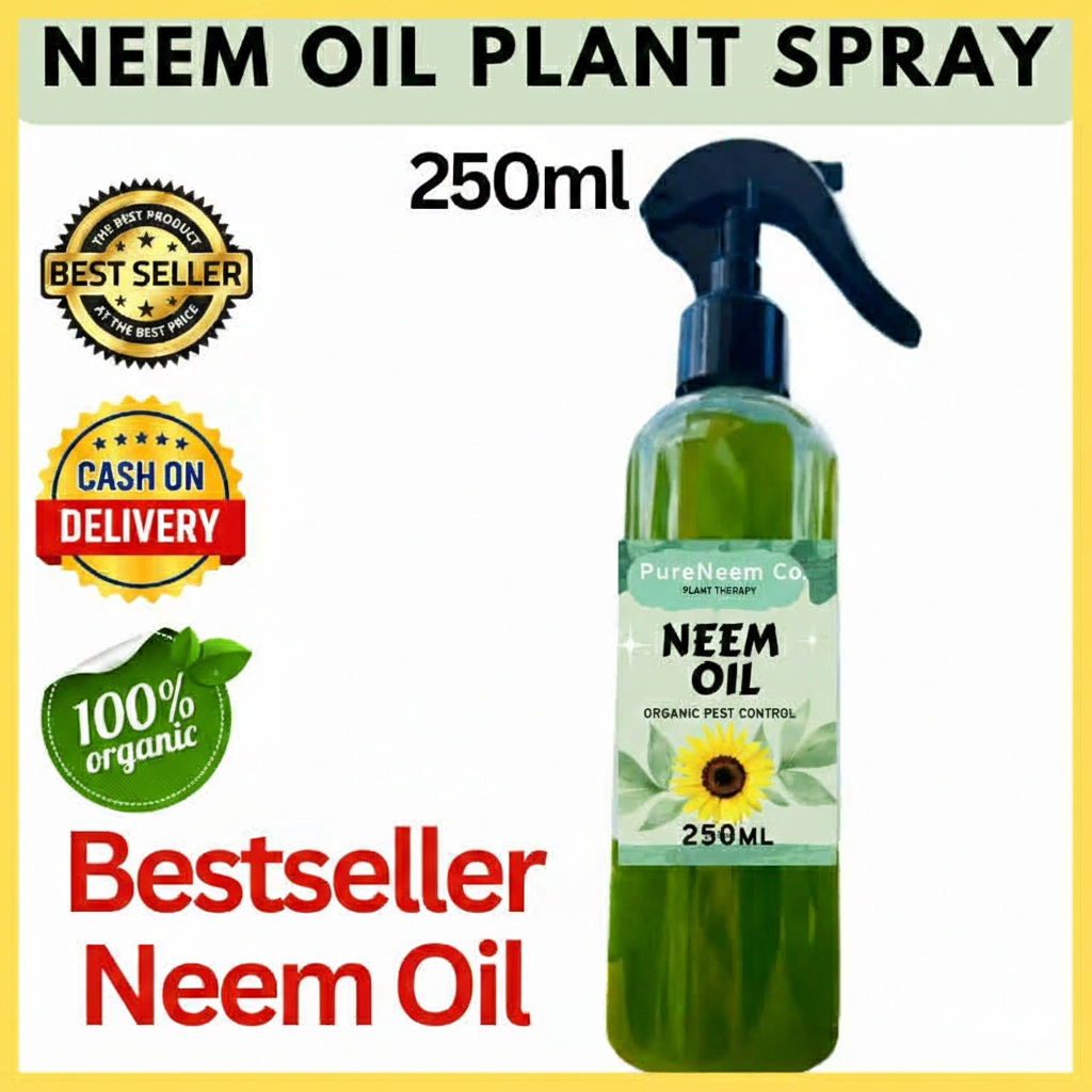 Neem Oil Spray Plants Insecticide Pesticide Refill 1 Liter 500ml 1 Gallon 3750ml
