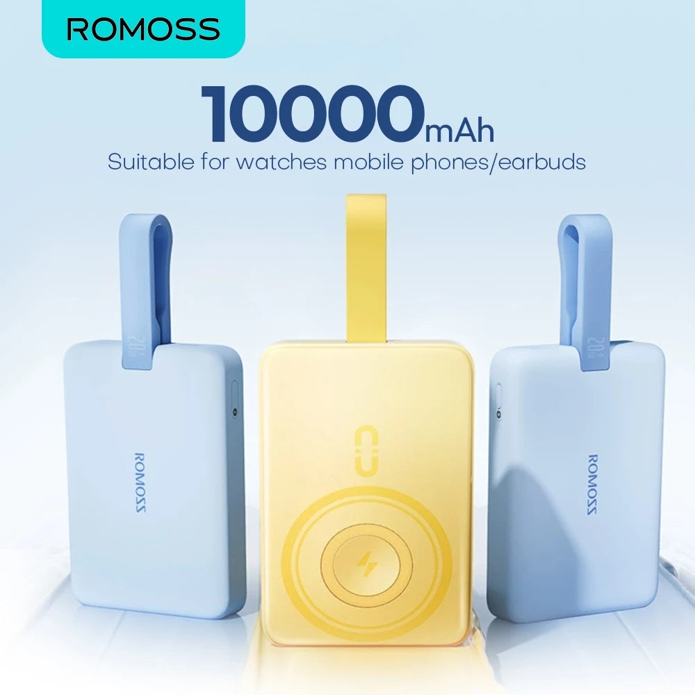 Romoss WMO10 10000mAh 20W Magnetic Power Bank